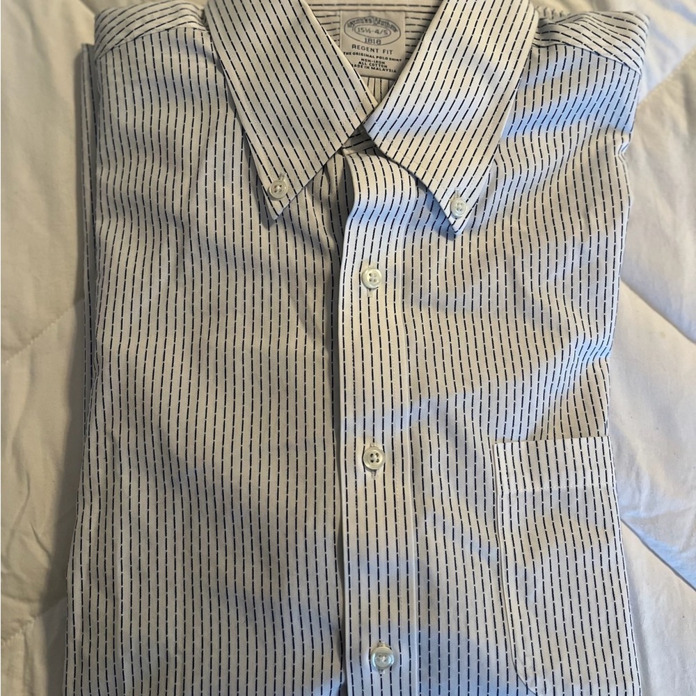 Brooks Brother’s Men's Striped Dress Shirt